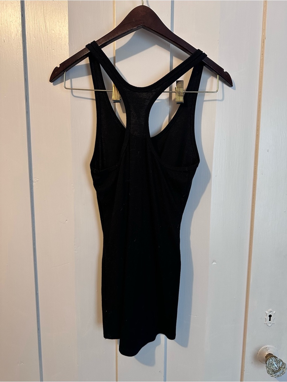 Old Navy Black Racerback Tank Top - Picture 3 of 3